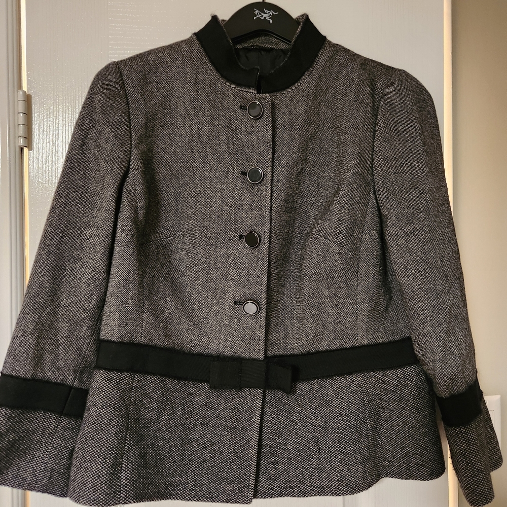 Luisa Spagnoli tweed wool jacket 48